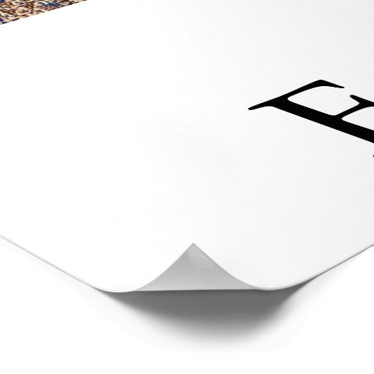 Esfahan Poster (Hoek)