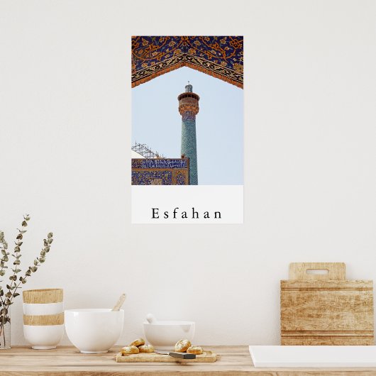 Esfahan Poster (Keuken)