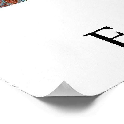 Esfahan Poster (Hoek)