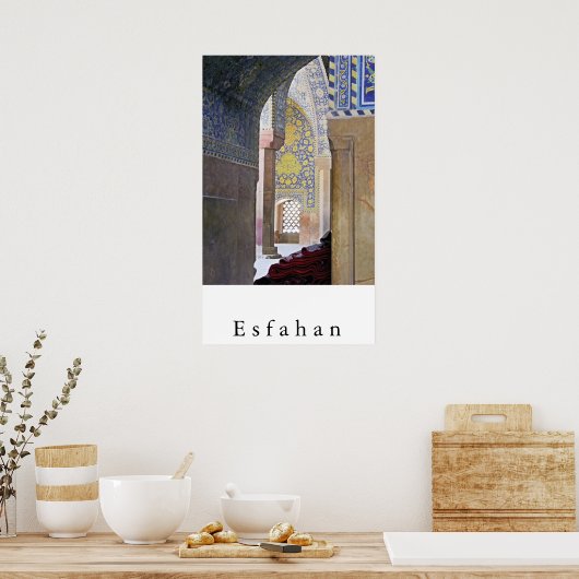Esfahan Poster (Keuken)