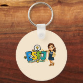 ESFJ — A Construtora de Conexões Sleutelhanger (Achterkant)
