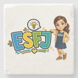 ESFJ — A Construtora de Conexões Stenen Onderzetter