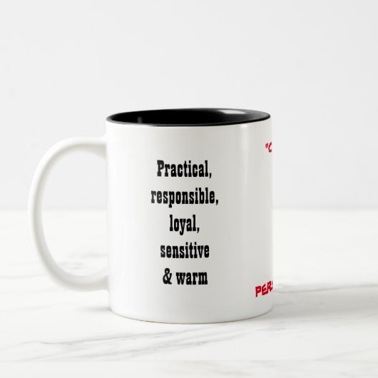 ESFJ Persoonlijke Mok (Links)