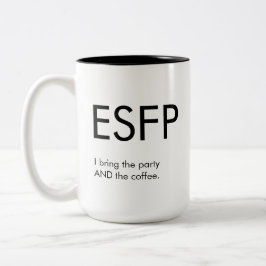 ESFP Breng de partij Mok Gift