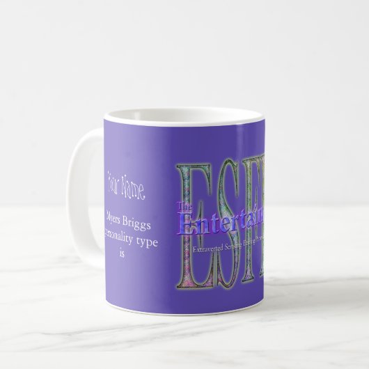 ESFP de Entertainer Koffiemok (Voorkant links)