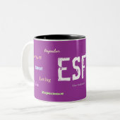 ESFP TWEEKLEURIGE KOFFIEMOK (Voorkant links)