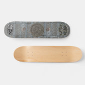 ESGHHG Medieval Doors Aztec Incan Mayan Circle Skateboard (Horizontaal)