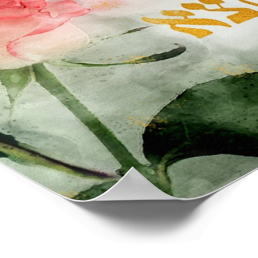 Eshet Chayil Hebrew Joodse mama en vrouw Poster (Hoek)