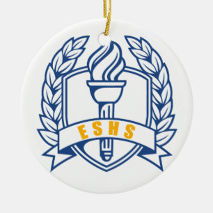 ESHS Honors, studiebeurs, symbool Keramisch Ornament