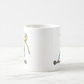 Esk8 Stickman Koffiemok (Center)