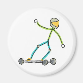 Esk8 Stickman Magneet