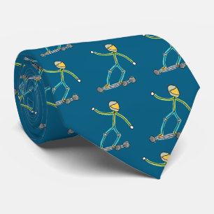 Esk8 Stickman Stropdas