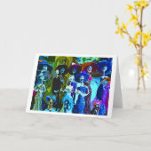 Eskeletos Kaart (Gele Bloem)