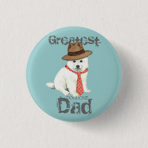Eskie Dad Ronde Button 3,2 Cm