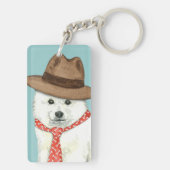 Eskie Dad Sleutelhanger (achterkant)