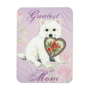 Eskie Heart mama Magneet