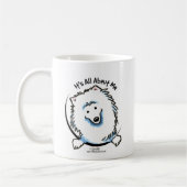 Eskie is alles over mij koffiemok (Links)