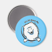 Eskie is alles over mij magneet (Voorkant / Achterkant)