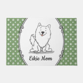 Eskie Ma - American Eskimo Dog Mama Deurmat (Voorkant)