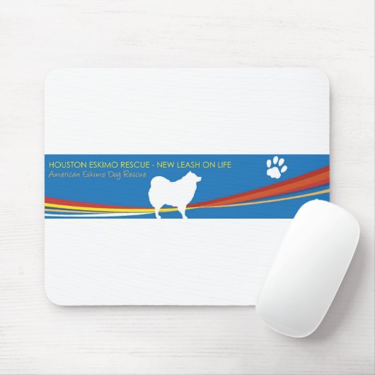 Eskie Rescue Mousepad 2 Muismat (Met muis)