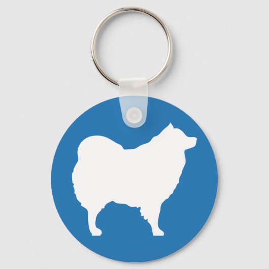 Eskie Sleutelhanger Blue (Voorkant)