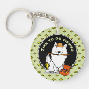 Eskie Vist American Eskimo Dog - Cute Sleutelhanger