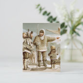 Eskimo Briefkaart (Staand voorkant)