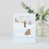 Eskimo Briefkaart (Staand voorkant)