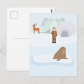 Eskimo Briefkaart (Voorkant / Achterkant)