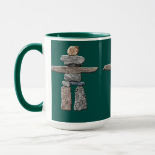 Eskimo Cairn, Inuit Inukshuk Drink Mok