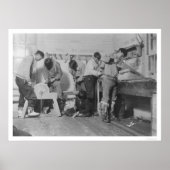 Eskimo Carpenters in Alaska 1904 Poster (Voorkant)
