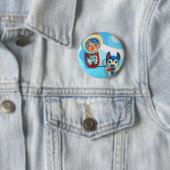 Eskimo Dog Ronde Button 5,7 Cm (In situ)