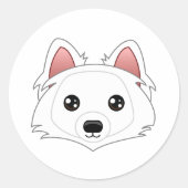 Eskimo Dog Stickers (Voorkant)