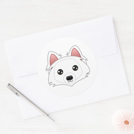 Eskimo Dog Stickers (Envelop)