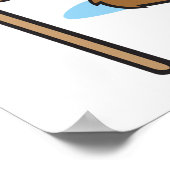 Eskimo en Igloo Poster (Hoek)