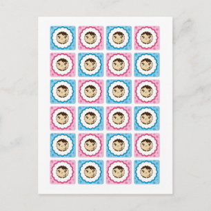 Eskimo Face Herhaal Briefkaart