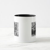 Eskimo familie in Winter Igloo Foto Mok (Midden)