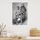 Eskimo Family Portrait 1921 Poster (Keuken)