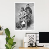 Eskimo Family Portrait 1921 Poster (Thuiskantoor)