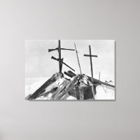 Eskimo Grave in Alaska Foto