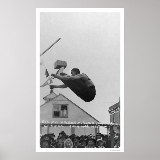 Eskimo Hightrap Star Alaska 1915 Poster (Voorkant)