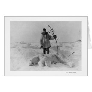 Eskimo Hunter met foto van Polar Beer