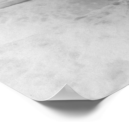 Eskimo Hunter met foto van Polar Beer Poster (Hoek)