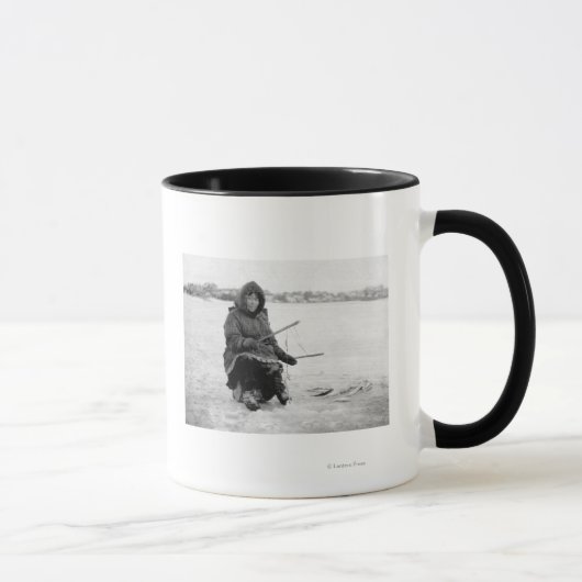Eskimo Ice Vist in Nome, Alaska-foto Mok (Rechts)