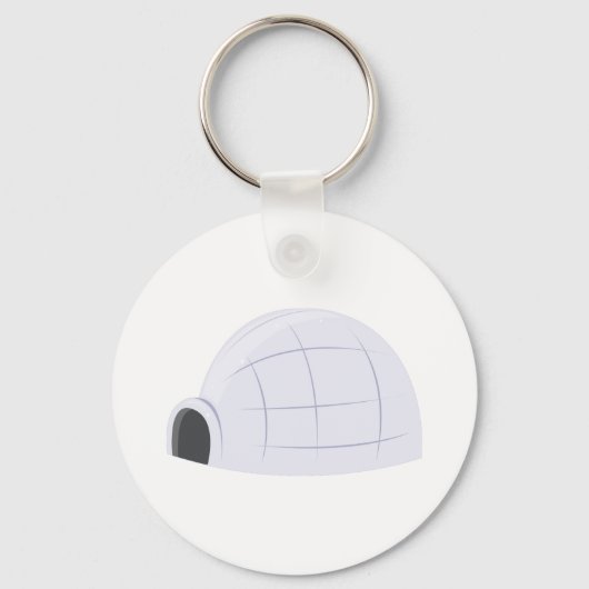 Eskimo Igloo Sleutelhanger (Voorkant)