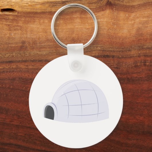 Eskimo Igloo Sleutelhanger (Voorkant)