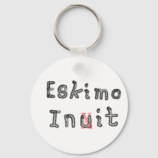 Eskimo Inuit Init Sleutelhanger (Voorkant)