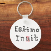 Eskimo Inuit Init Sleutelhanger (Voorkant)
