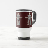Eskimo, Inuit Inukshuk Travel Mug Reisbeker (Voorkant rechts)