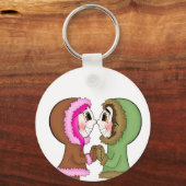 eskimo kisses sleutelhanger (Voorkant)